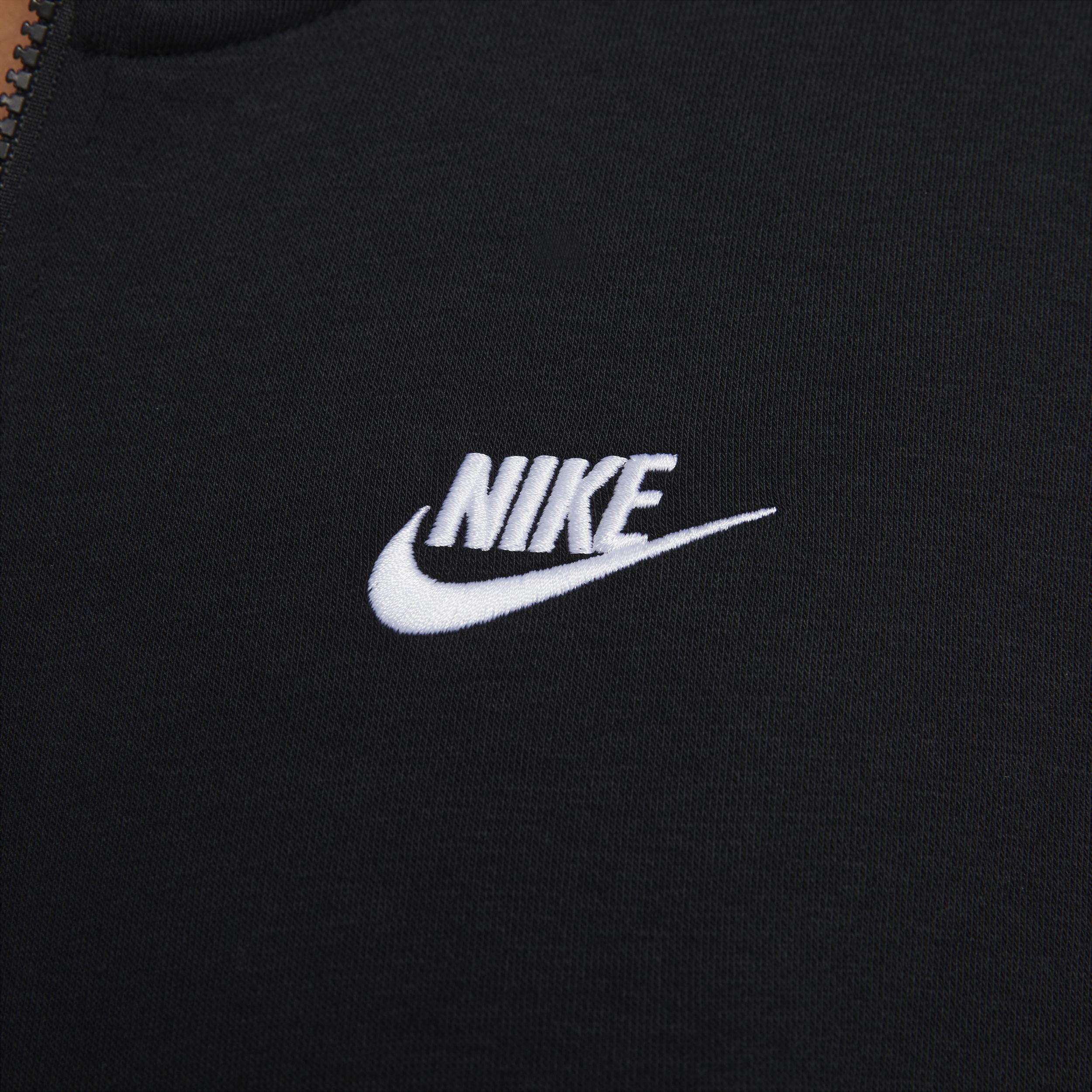 Mens Nike Sportswear Club Fleece Full-Zip Hoodie Grey Heather Product Image