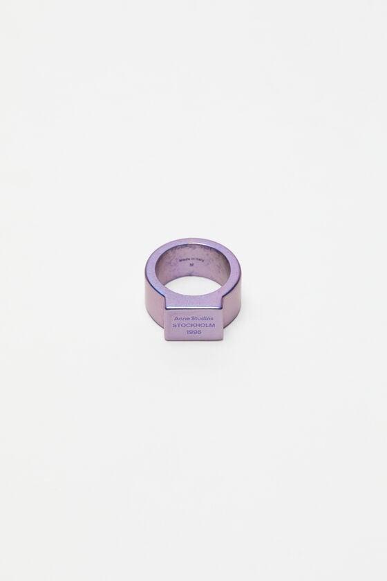Logo engraved signet ring Product Image