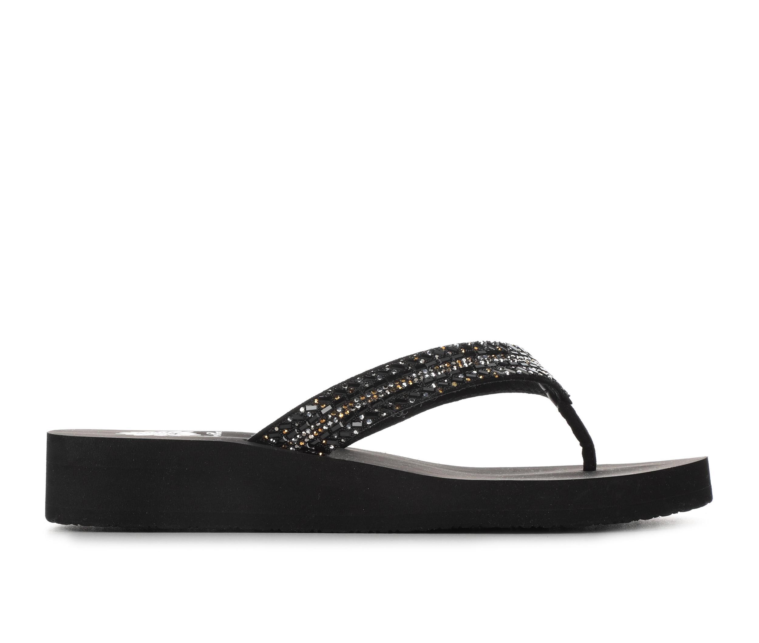 Women's Yellow Box Jovina Wedge Flip-Flops Product Image