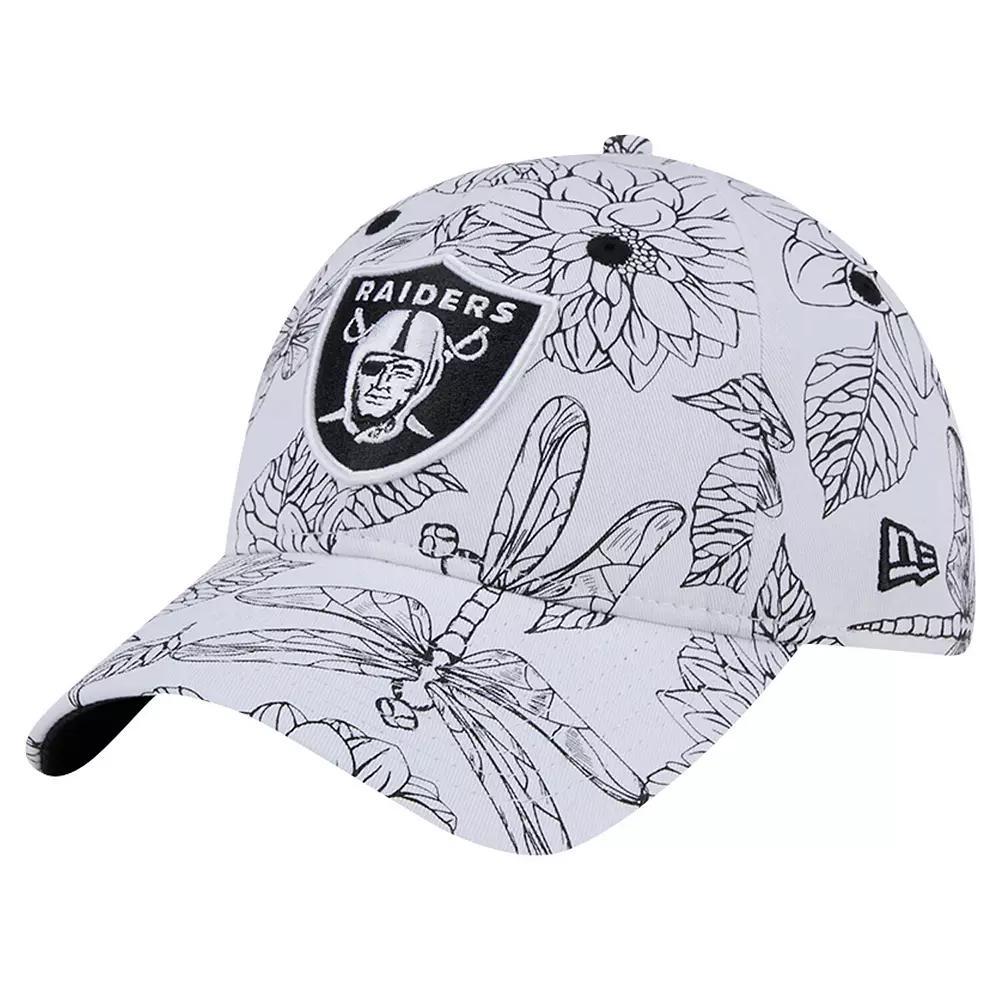 Womens New Era White Las Vegas Raiders Dakota 9TWENTY Adjustable Hat Product Image