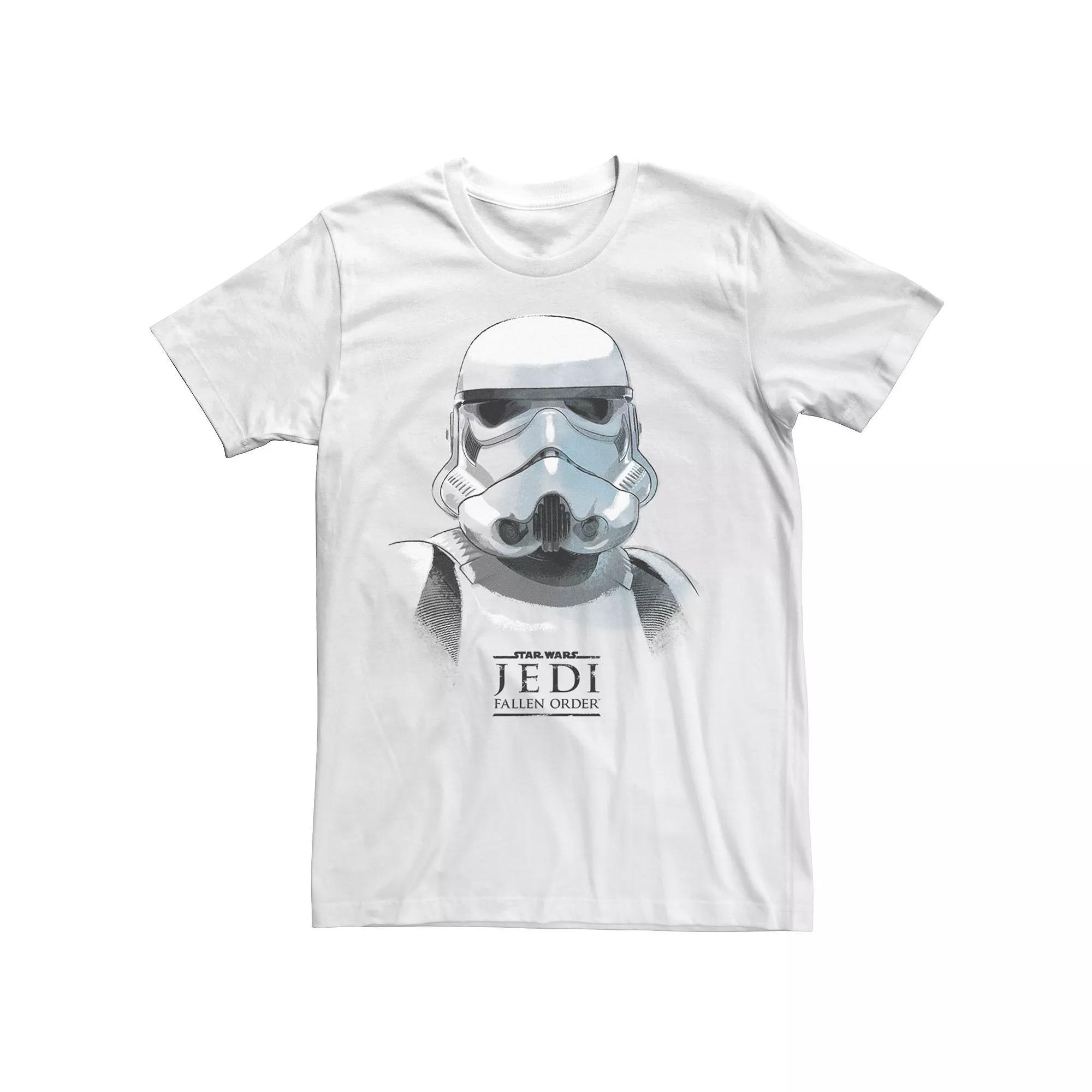 Men's Star Wars Jedi Fallen Order Stormtrooper Tee, Size: 3XL, White Product Image