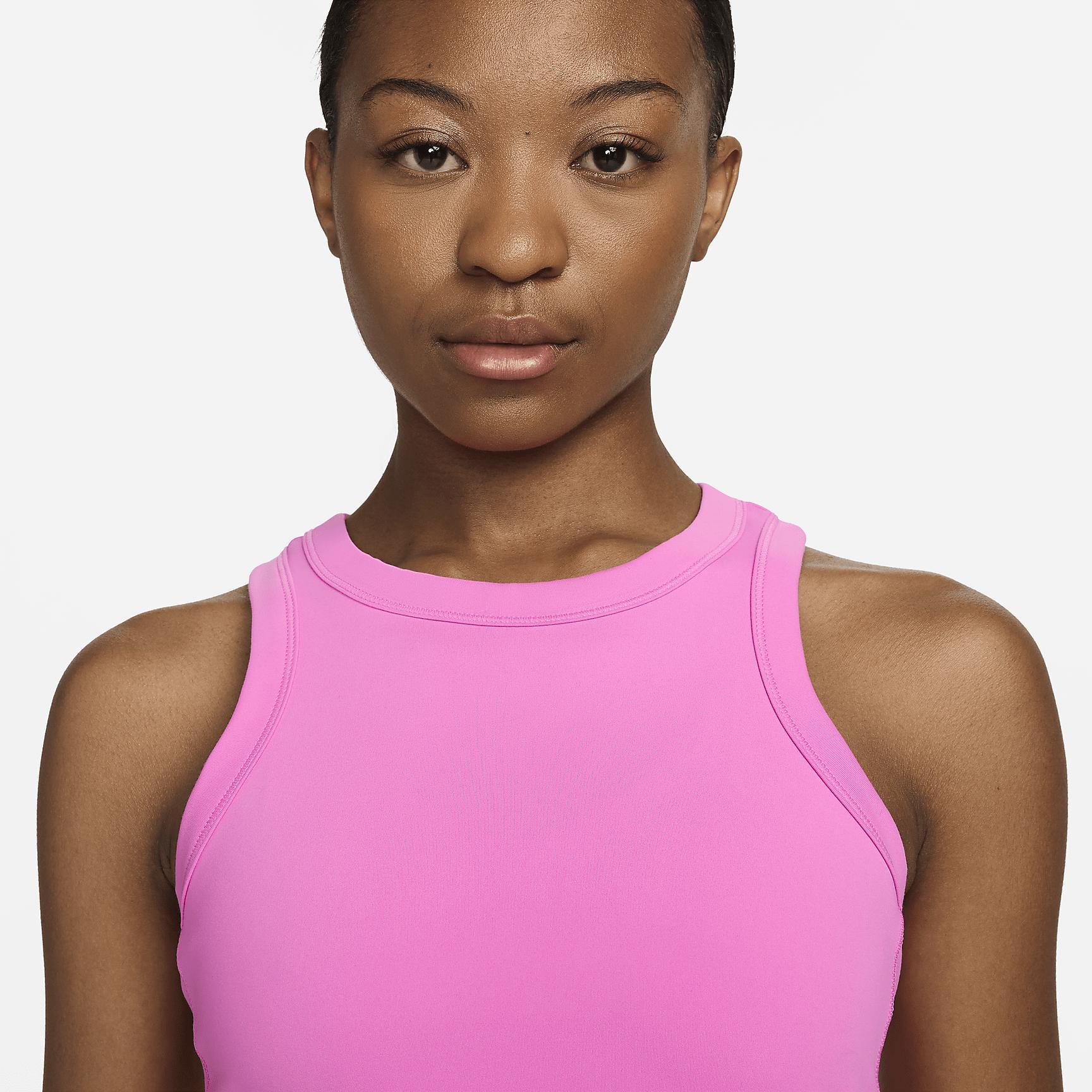 Nike One Fitted Women's Dri-FIT Cropped Tank Top Product Image