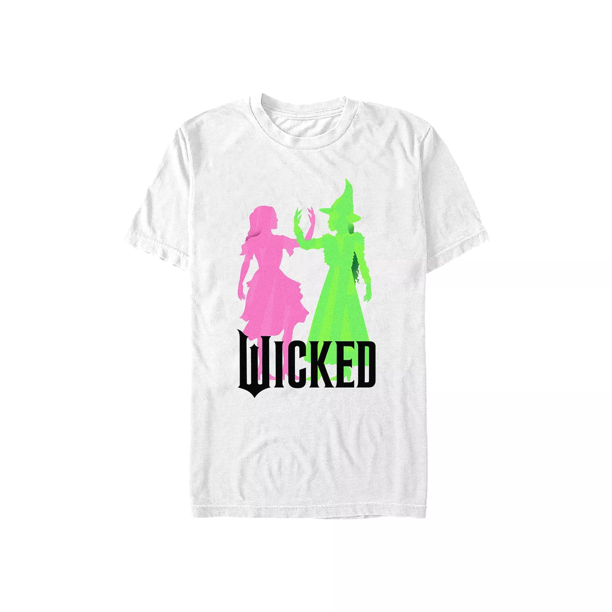 Big & Tall Wicked Witches Together Graphic Tee, Men's, Size: 4XL, White Product Image
