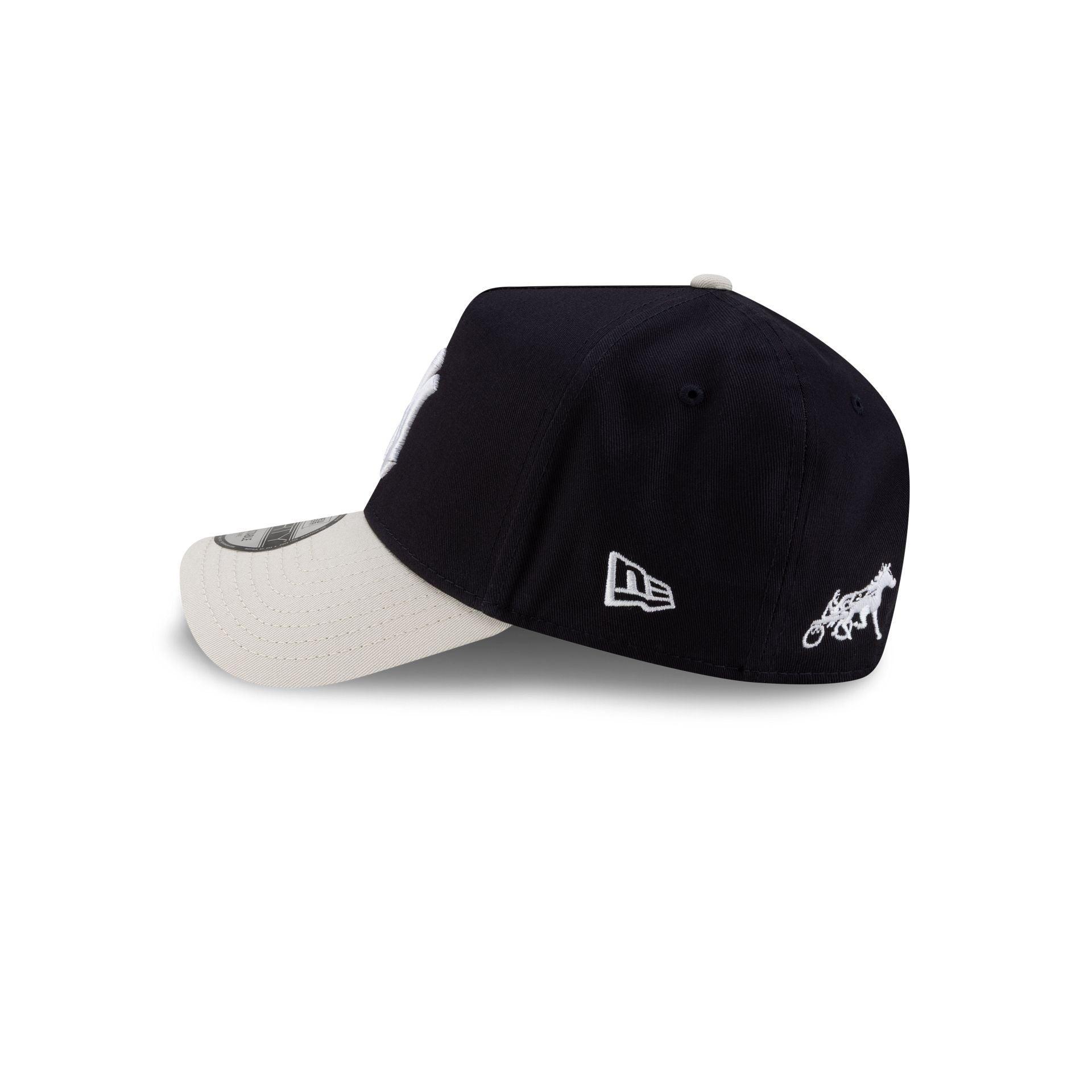 Siegelman Stable x New York Yankees Gray Visor 9FORTY A-Frame Snapback Hat Male Product Image