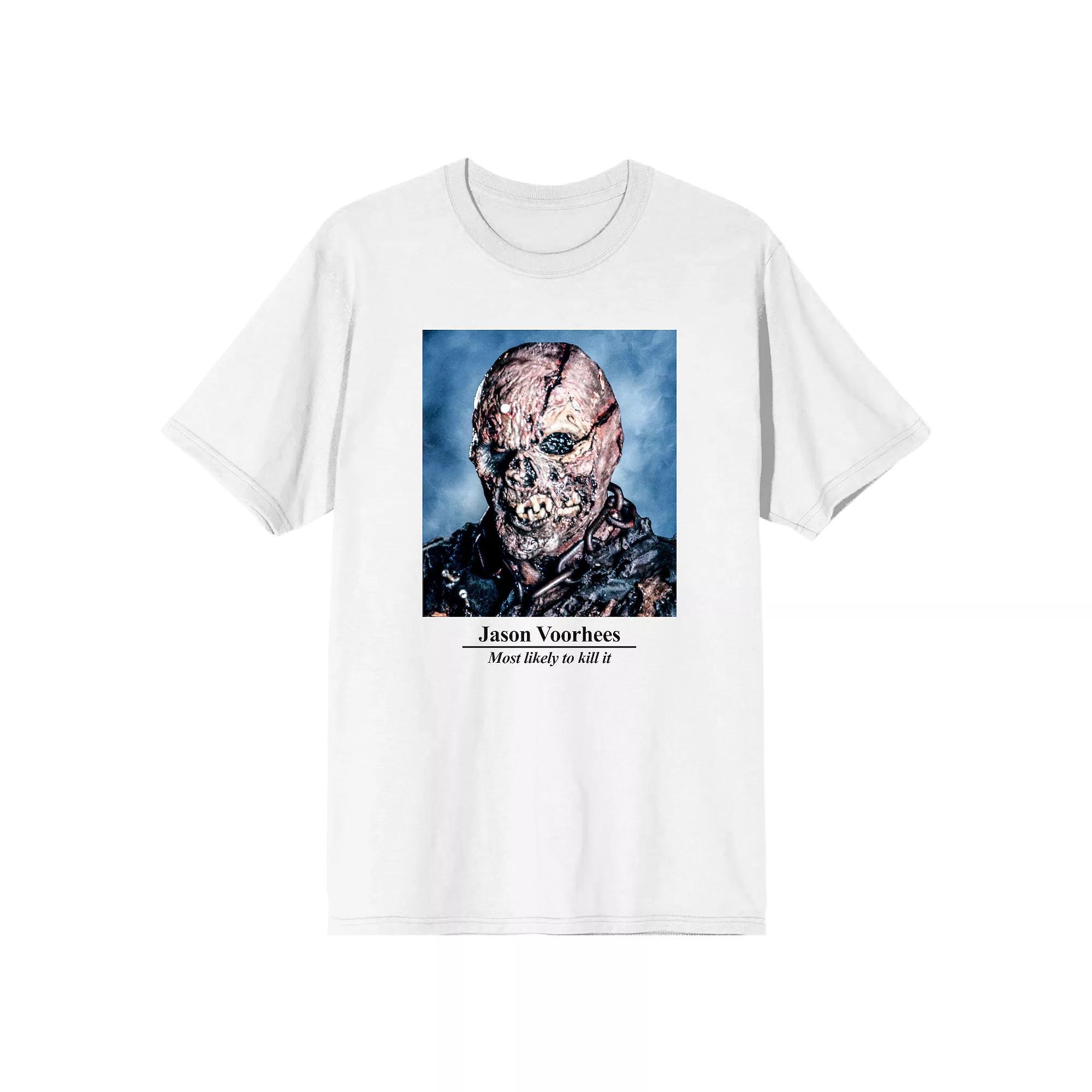 Mens Jason Voorhees Yearbook Short Sleeve Graphic T-Shirt Product Image