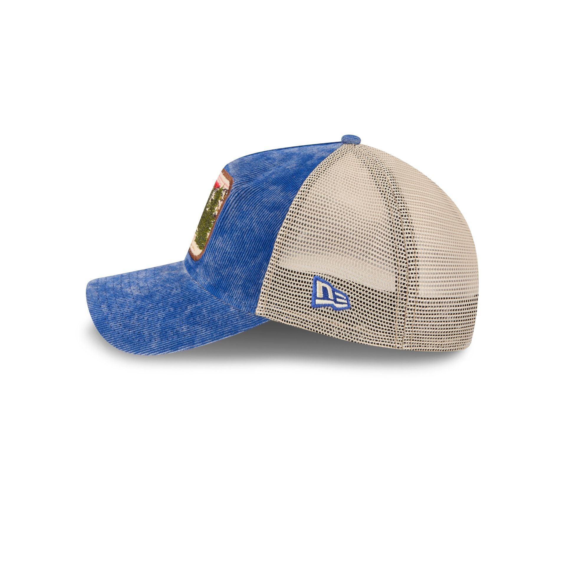 Buffalo Bills Vintage Landscape 9TWENTY A-Frame Trucker Hat Male Product Image