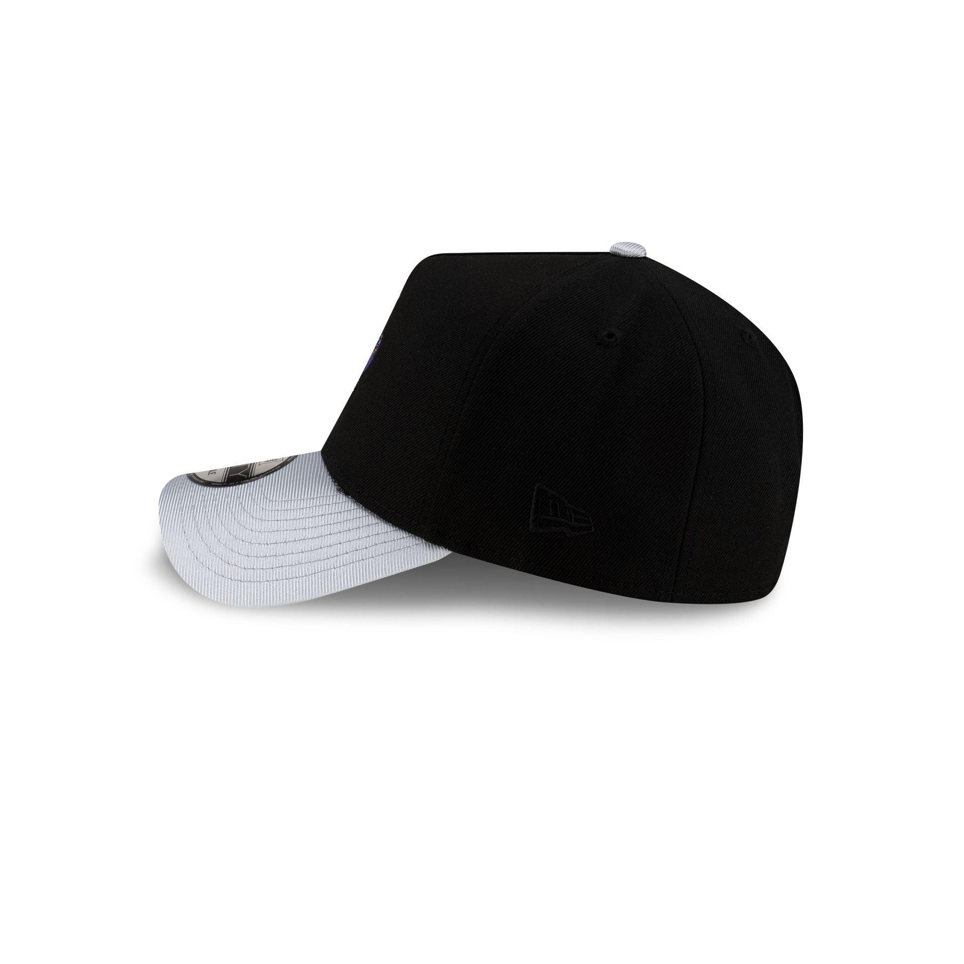 Colorado Rockies Mascot Black 9FORTY A-Frame Snapback Hat Male Product Image