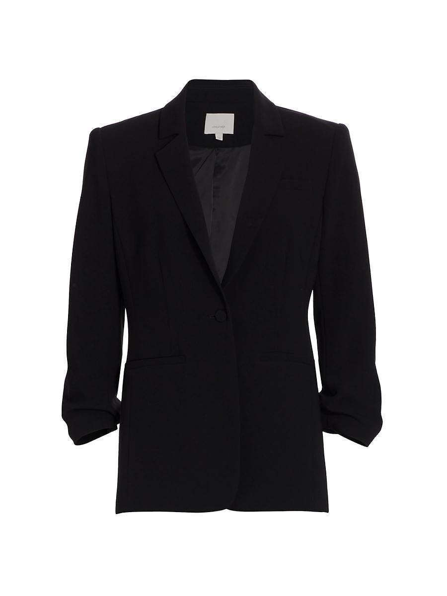 Khloe Crepe 3/4-Sleeve Blazer Product Image