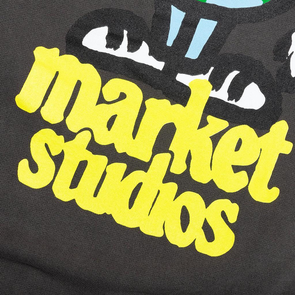 World Peace Hoodie - Washed Black Male Product Image