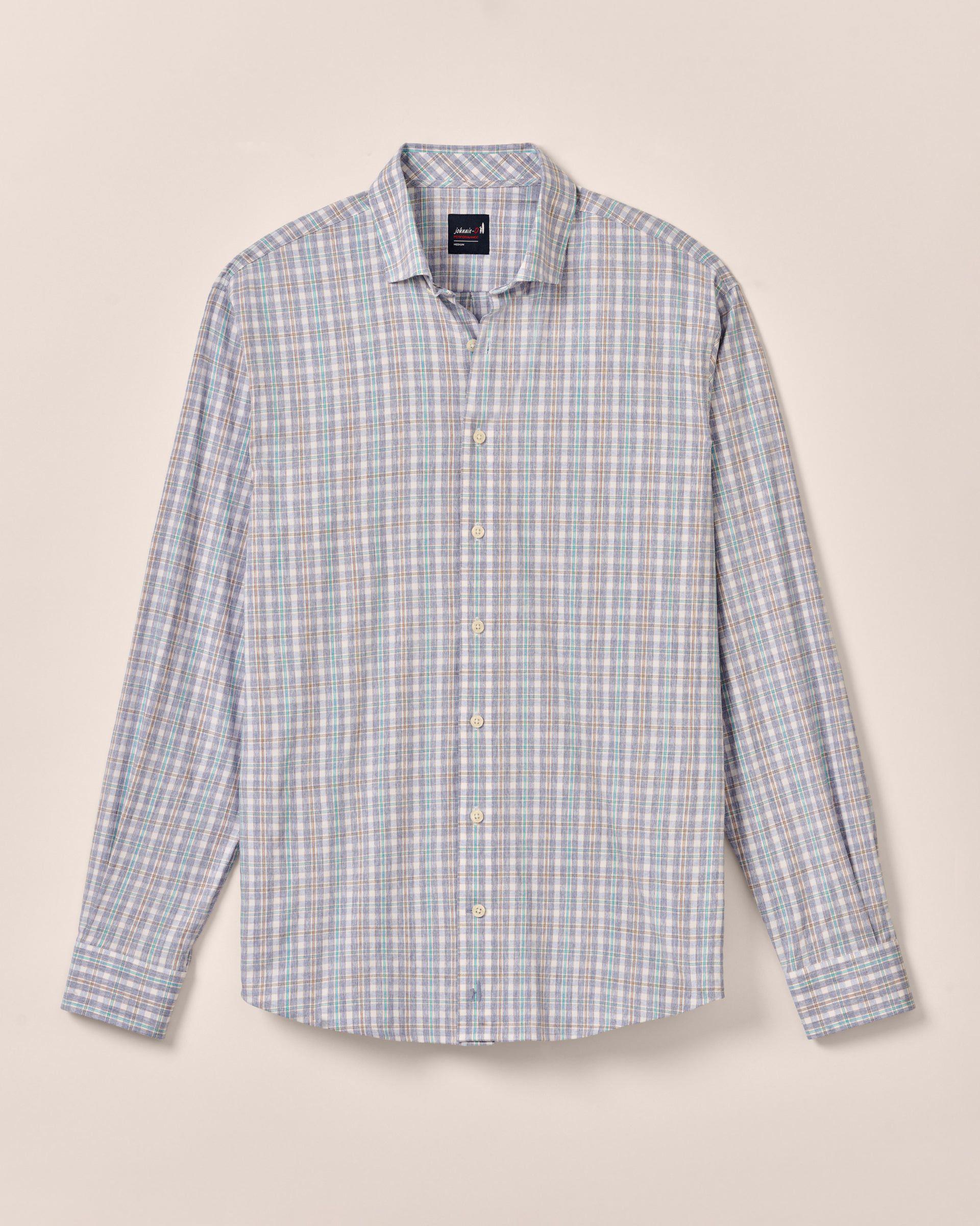 Performance Button Up Shirt - Bruin Male Product Image