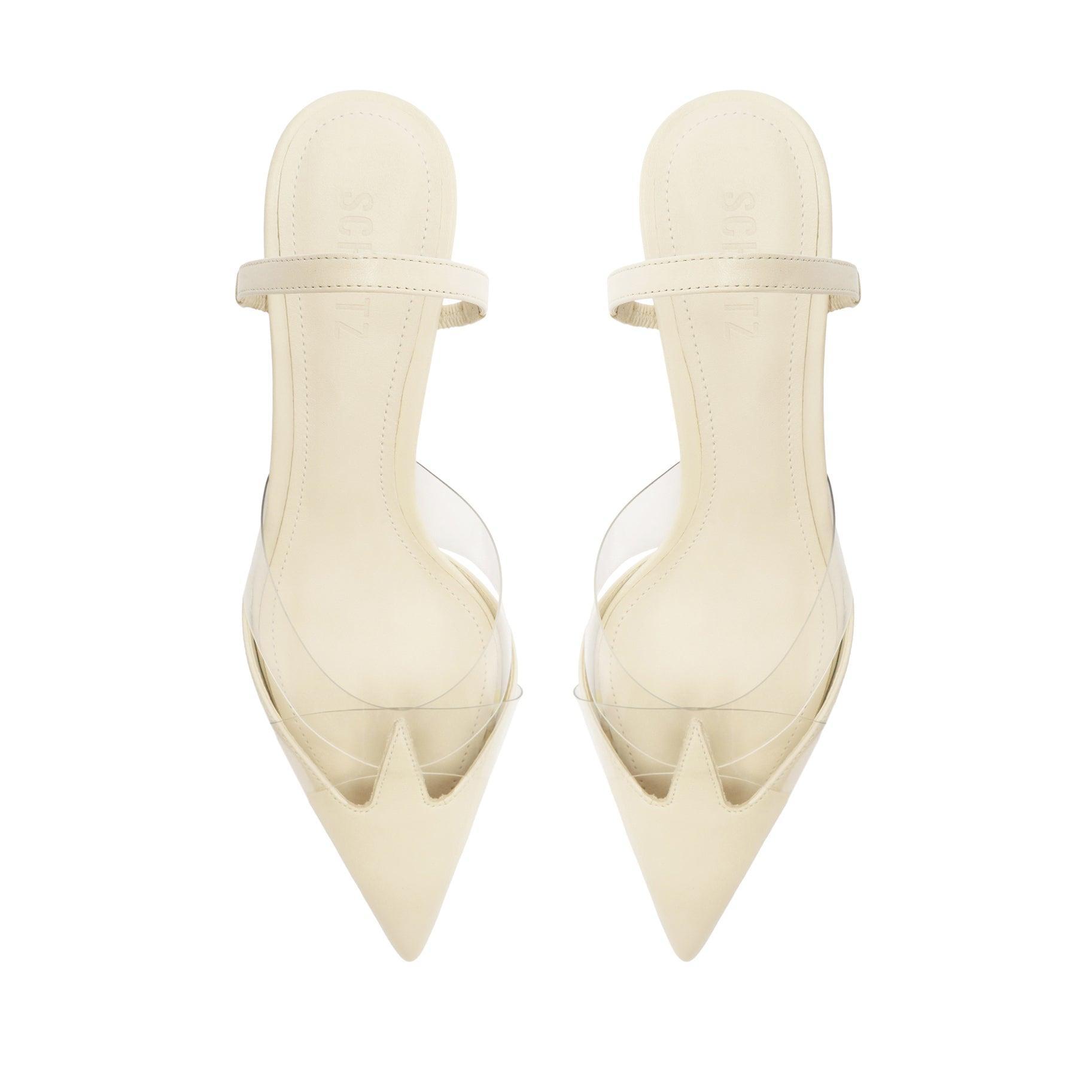Tori Kitten Vinyl & Leather Pump Product Image