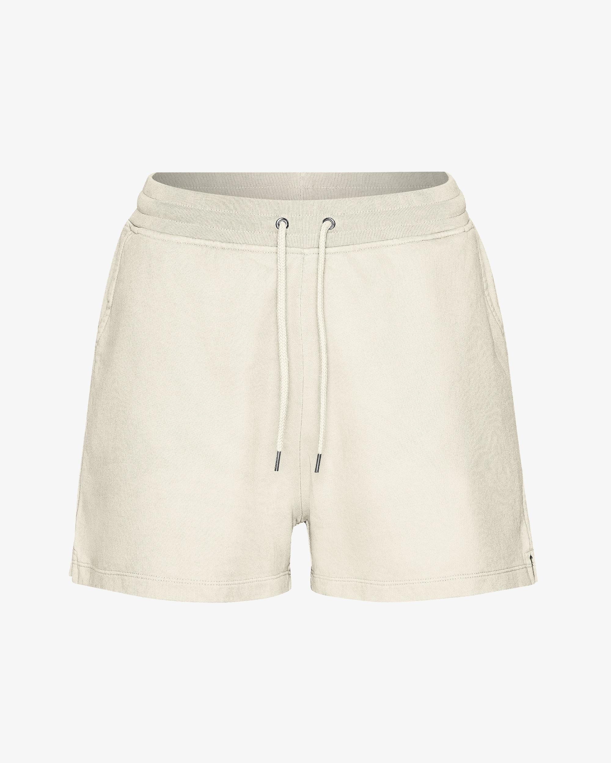 Women Organic Sweatshorts - Soft Yellow Product Image