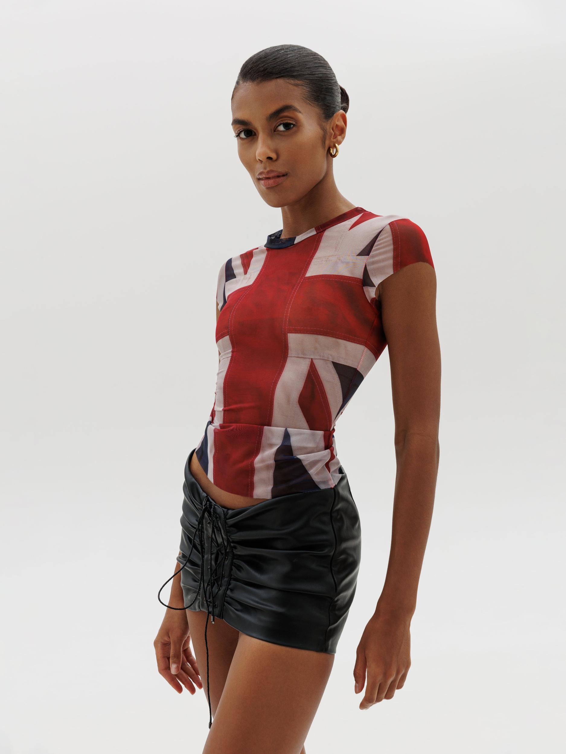 Love tee in Union Jack Product Image