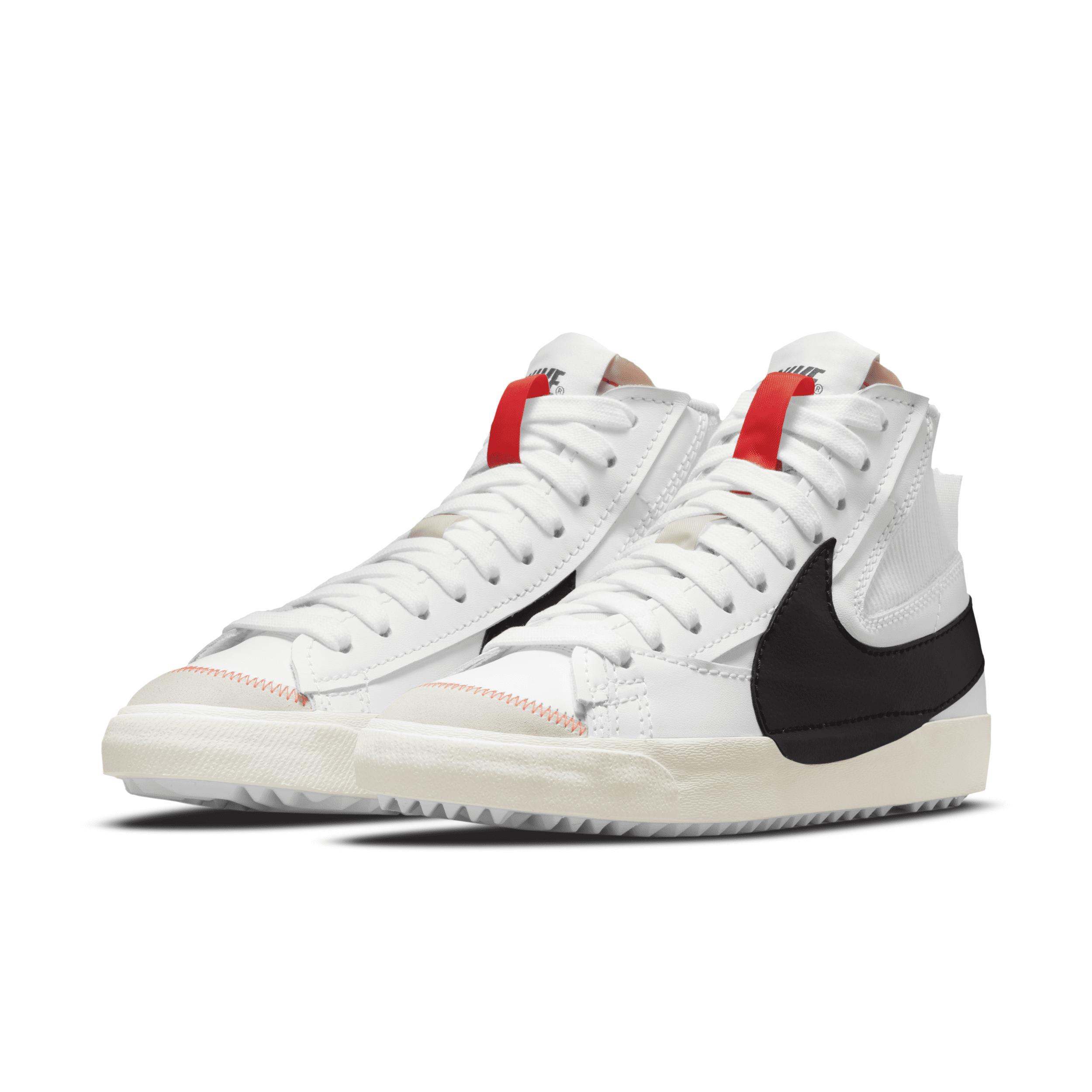 Nike Mens Nike Blazer Mid 77 Jumbo - Mens Basketball Shoes White/Black Product Image