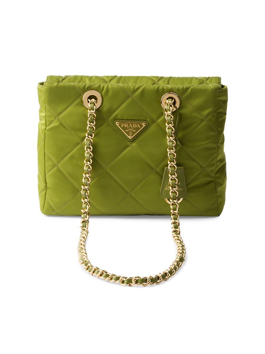Womens Re-Edition 1995 Chaine Medium Re-Nylon Tote Bag Product Image