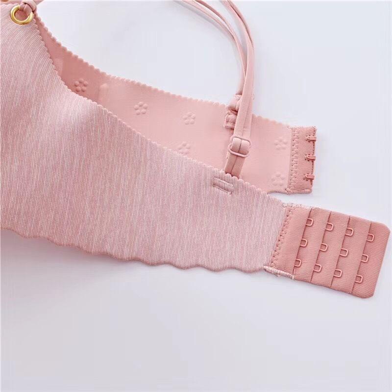 Lace Up Wireless Bra Product Image