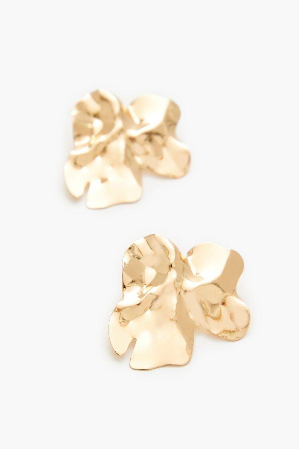 Hammered Abstract Drop Earrings | Forever 21 Product Image