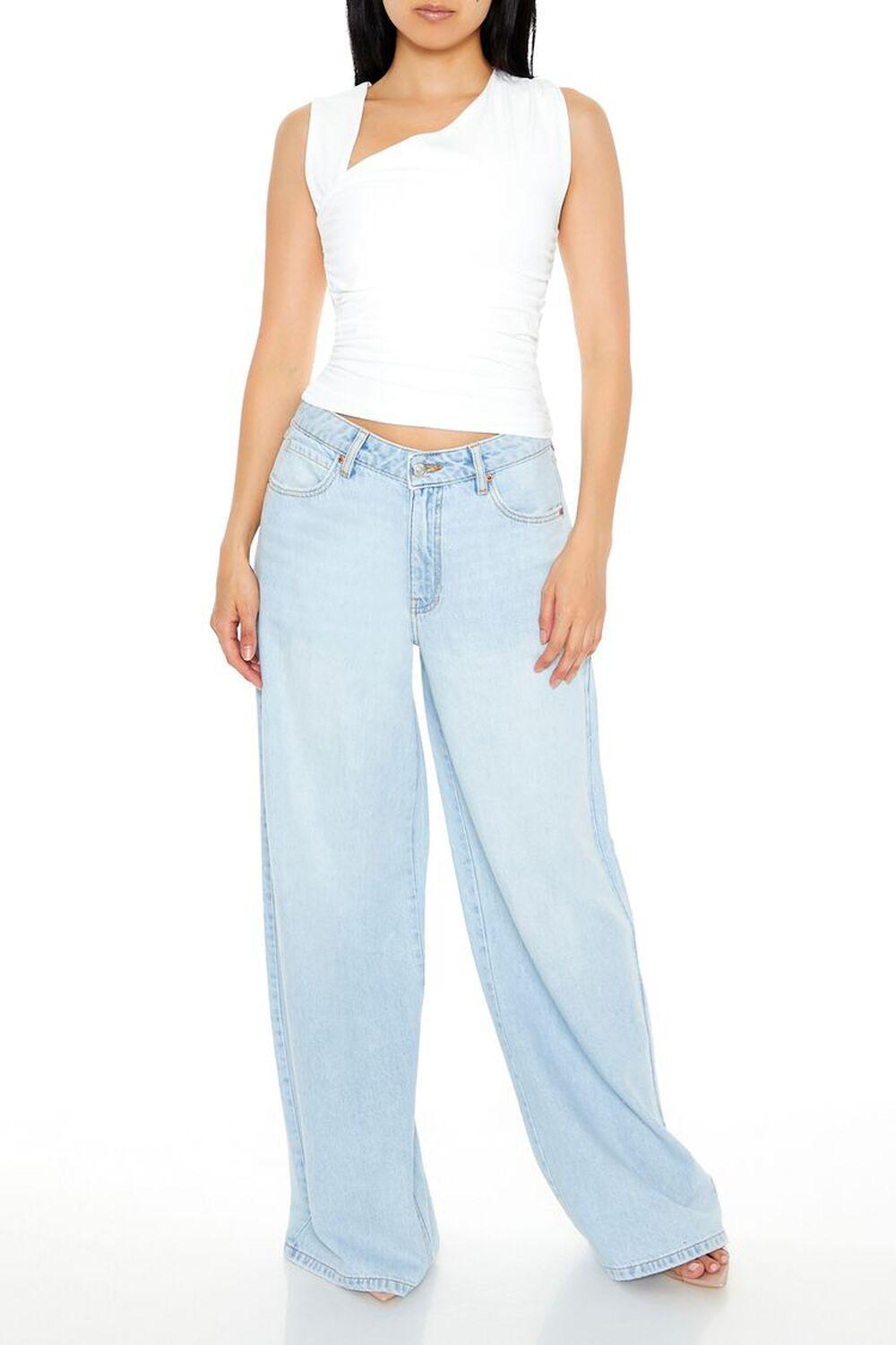Contour Sculpt Asymmetrical Top | Forever 21 Product Image