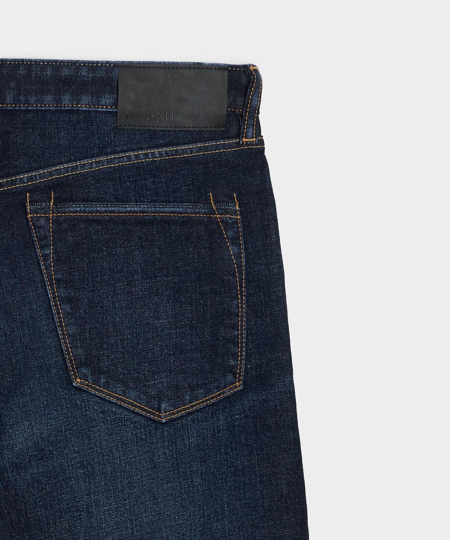Straight Japanese Selvedge Stretch Jean Product Image