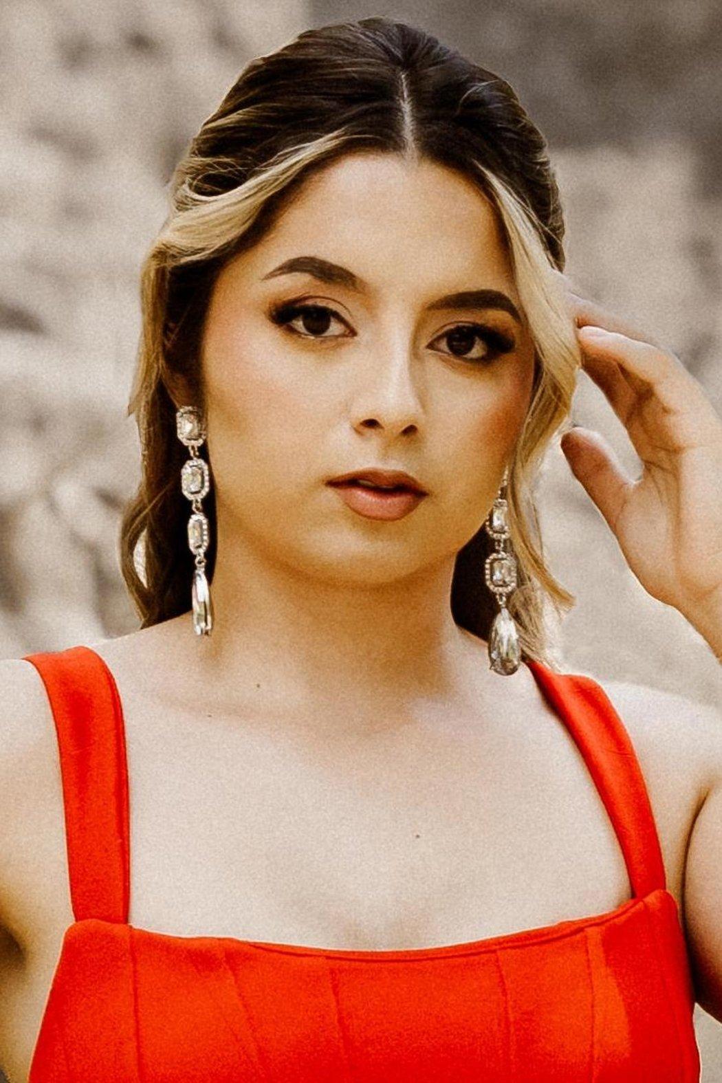 Mini Red Dress Product Image