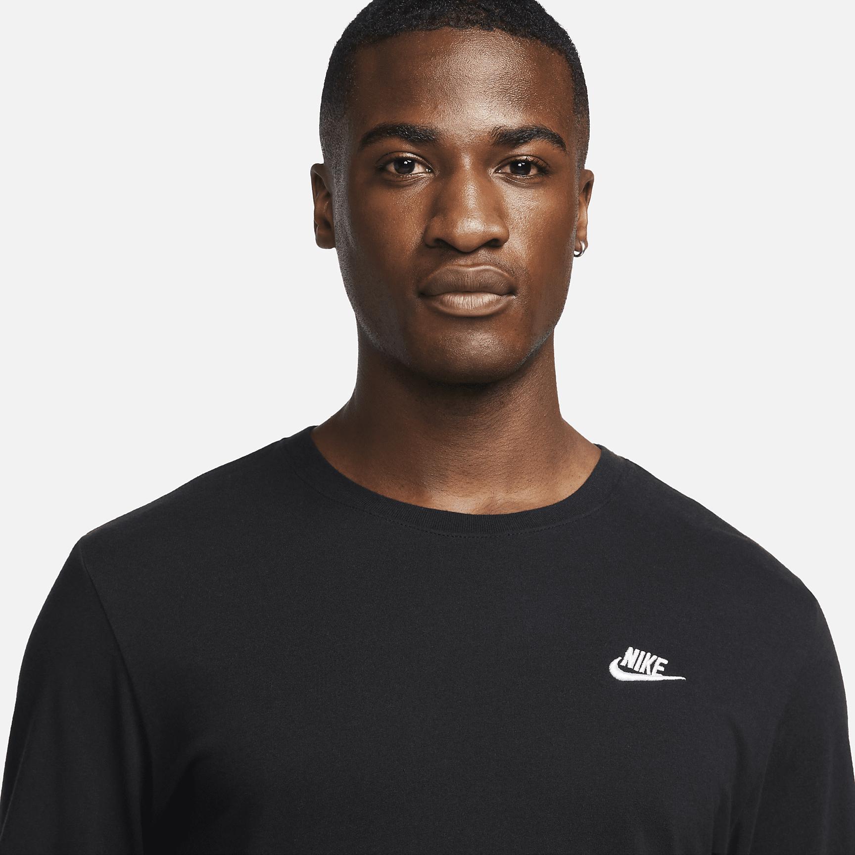Men's Nike Sportswear Club Long-Sleeve T-Shirt Product Image