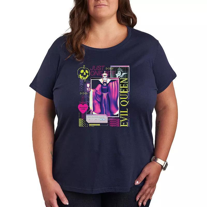 Disney's Snow White Evil Queen Plus Size Graphic Tee, Women's, Size: 3XL, Black Product Image