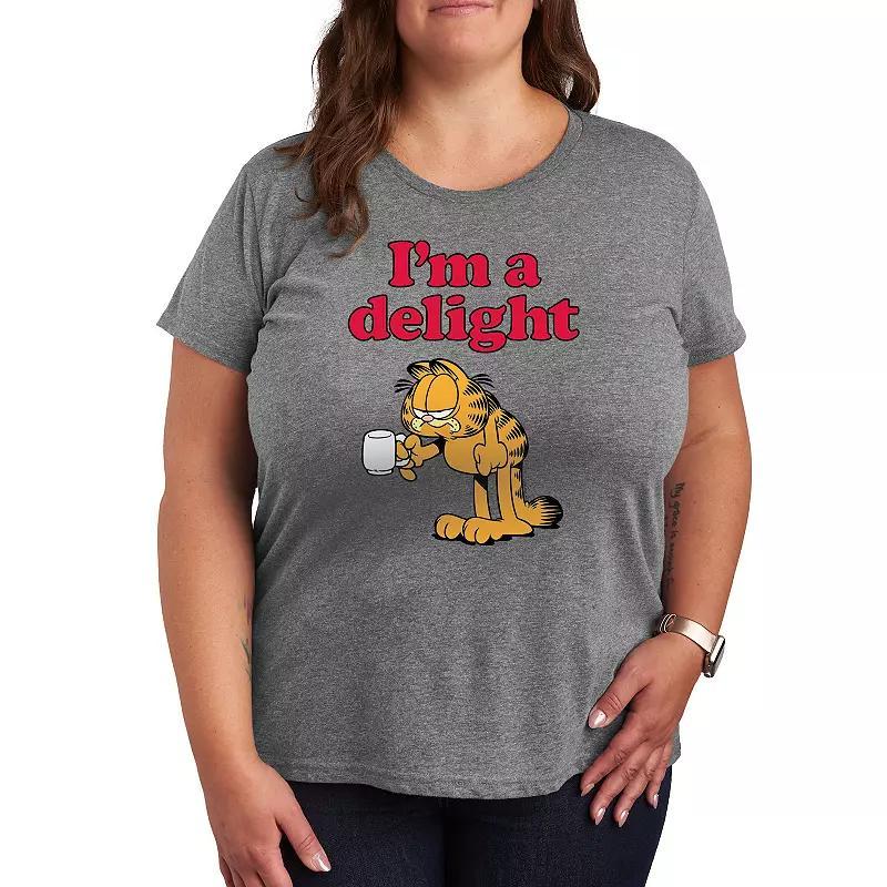 Plus Barbie® Holiday Friends Graphic Tee, Women's, Size: 3XL, Grey Gray Product Image