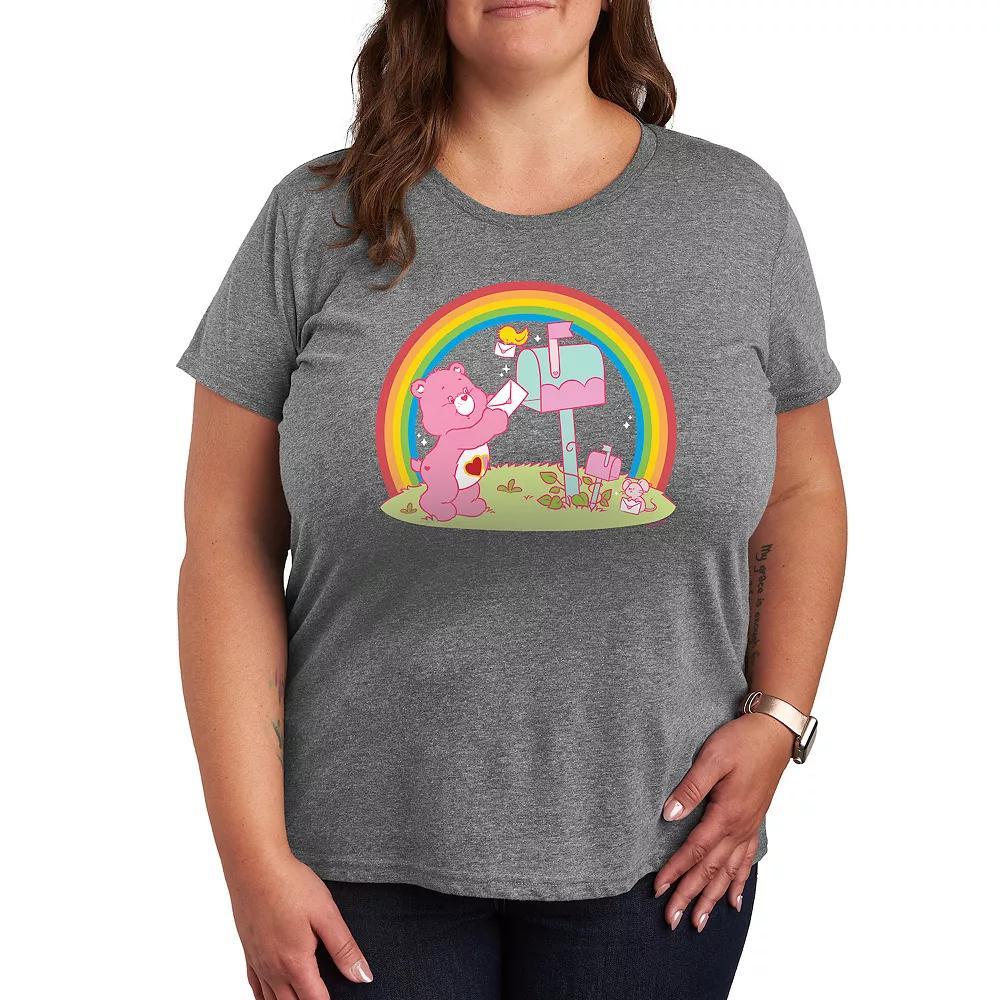 Plus My Little Pony Retro Group Graphic Tee, Womens Heather Grey Product Image