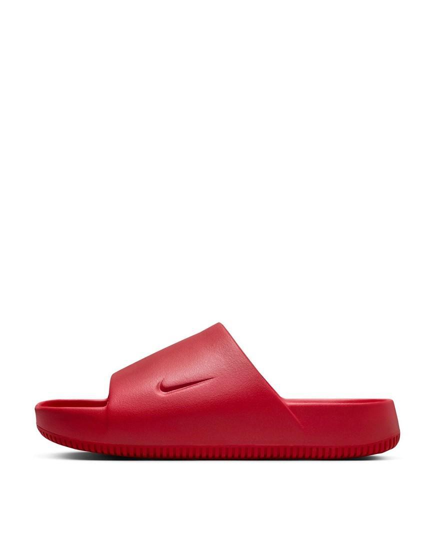 Nike Calm Men's Slide Sandals, Size: 15, University Red Product Image