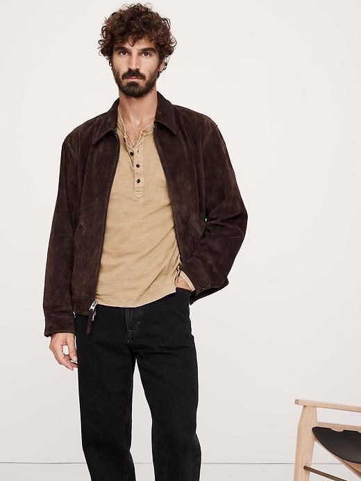Soft Wash Henley T-Shirt Product Image