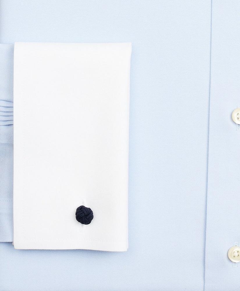 Stretch Supima® Cotton Non-Iron Pinpoint Oxford Ainsley Collar Dress Shirt Product Image