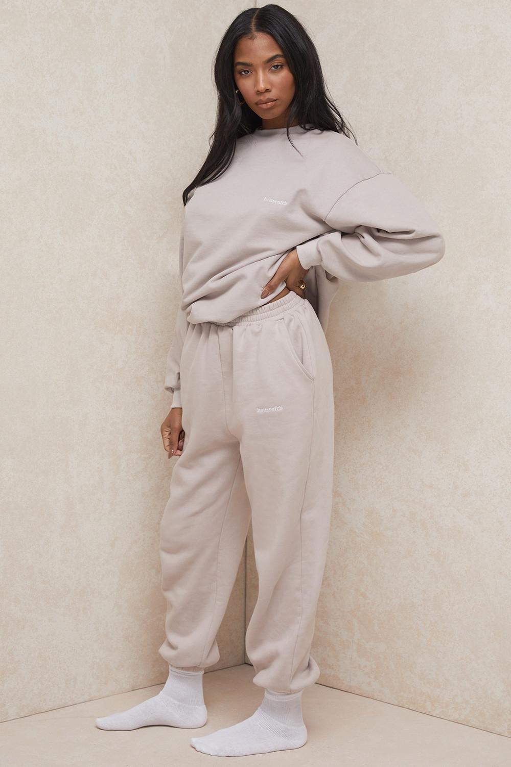 Sky  stone fleece back jogging trousers Product Image