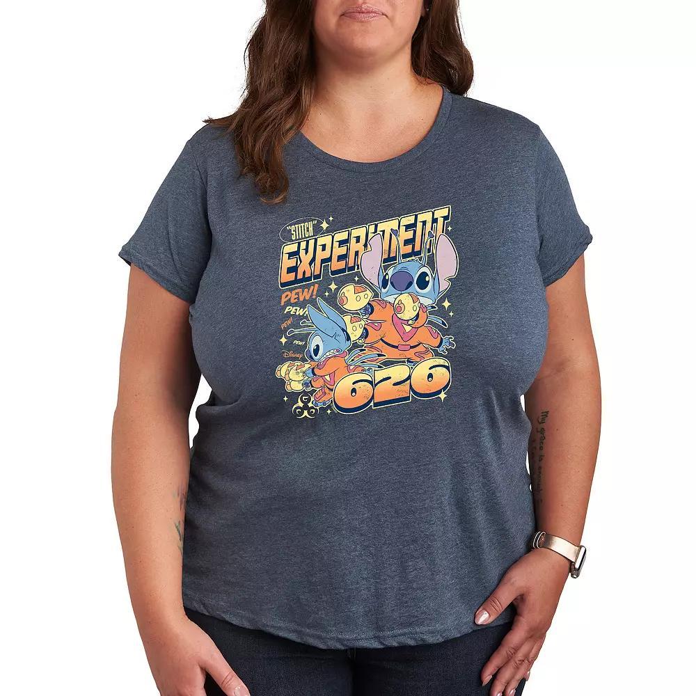 Disneys Lilo & Stitch Plus Experiment 626 Graphic Tee, Womens Product Image