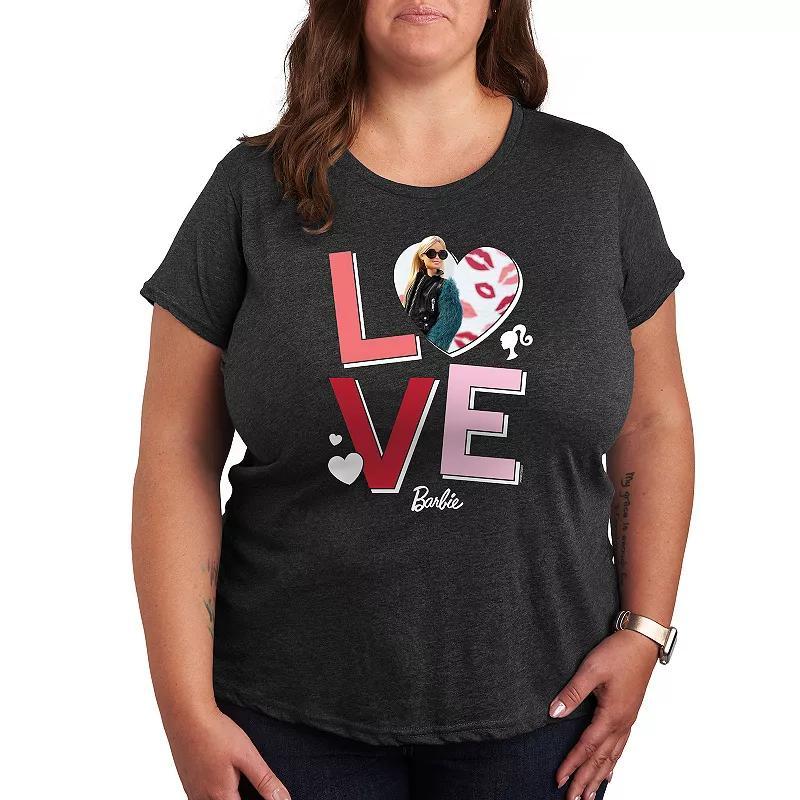 Plus Golden Girls White Christmas Graphic Tee, Womens Heather Grey Product Image