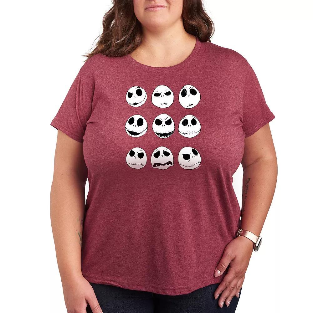 Plus Gnome With Plants Graphic Tee, Womens Grey Gray Product Image