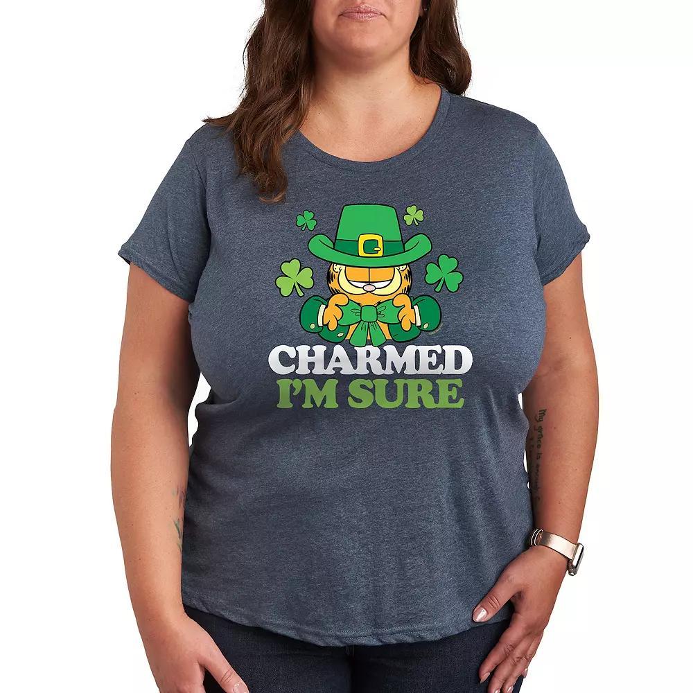 Disneys Mickey Mouse Plus Explore Outside Graphic Tee, Womens Grey Green Product Image