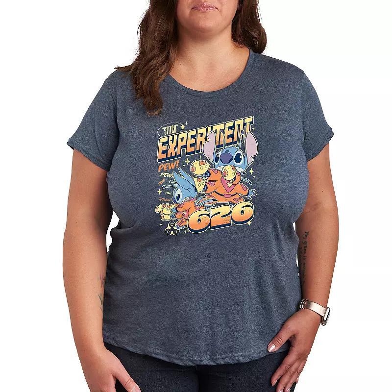 Disneys Lilo & Stitch Plus Experiment 626 Graphic Tee, Womens Product Image