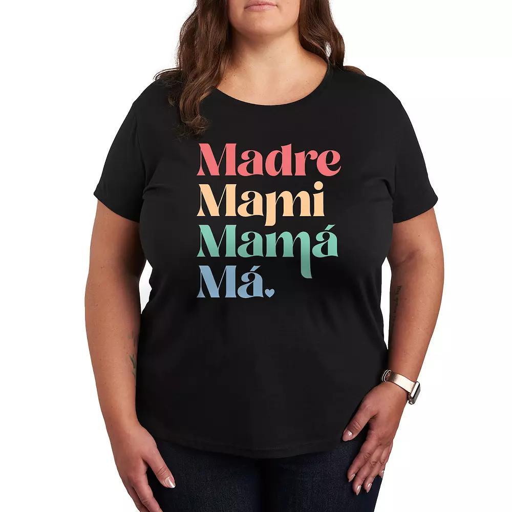 Plus Madre Names Graphic Tee, Womens Product Image