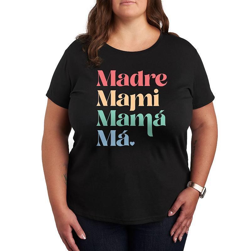 Plus Madre Names Graphic Tee, Womens Product Image
