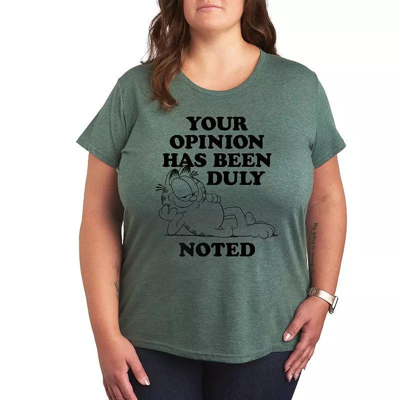 Plus Peanuts Marcie Reading Graphic Tee, Womens Product Image