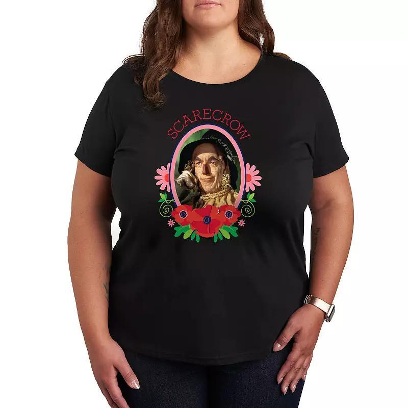 Plus Wizard of Oz Scarecrow Graphic Tee, Womens Product Image
