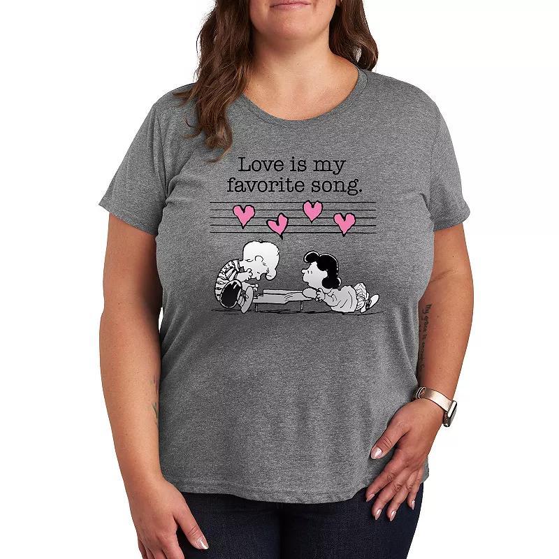 Plus Friends Could I Be Wearing Graphic Tee, Womens Grey Gray Product Image