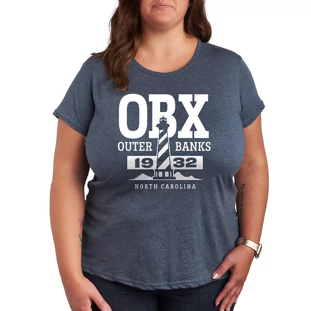 Disneys Lilo & Stitch Plus Be Mine Graphic Tee, Womens Heather Grey Product Image