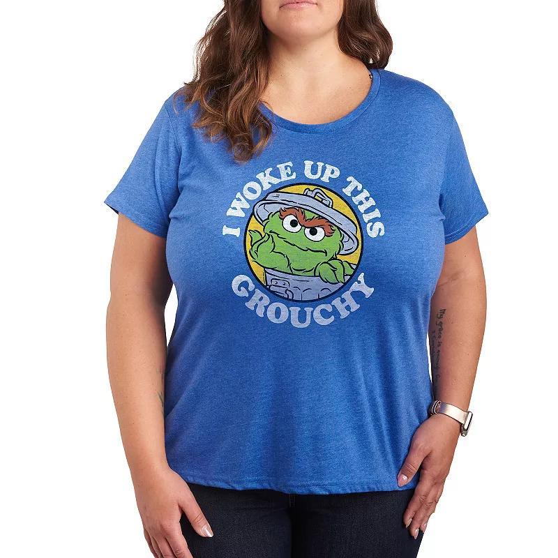 Disney's Mickey Mouse Women's Classic Graphic Tee, Size: Large, Grey Royal Blue Product Image