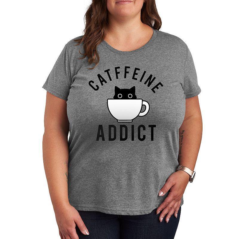 Disneys Minnie Mouse Plus Distracted By Kittens Graphic Tee, Womens Product Image