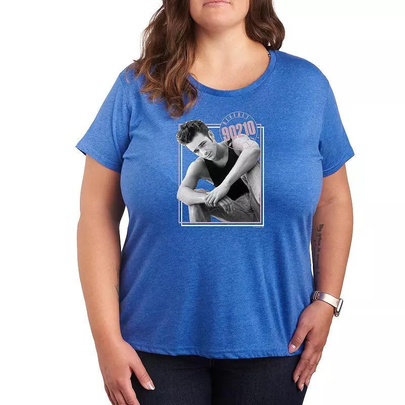 Plus Grandma Visit Hug Graphic Tee, Womens Heather Grey Product Image