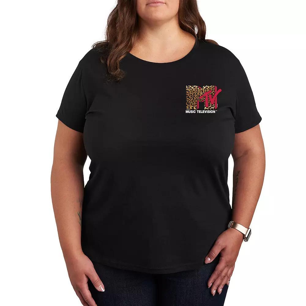 Plus Underestimate Me Graphic Tee, Womens Heather Grey Product Image