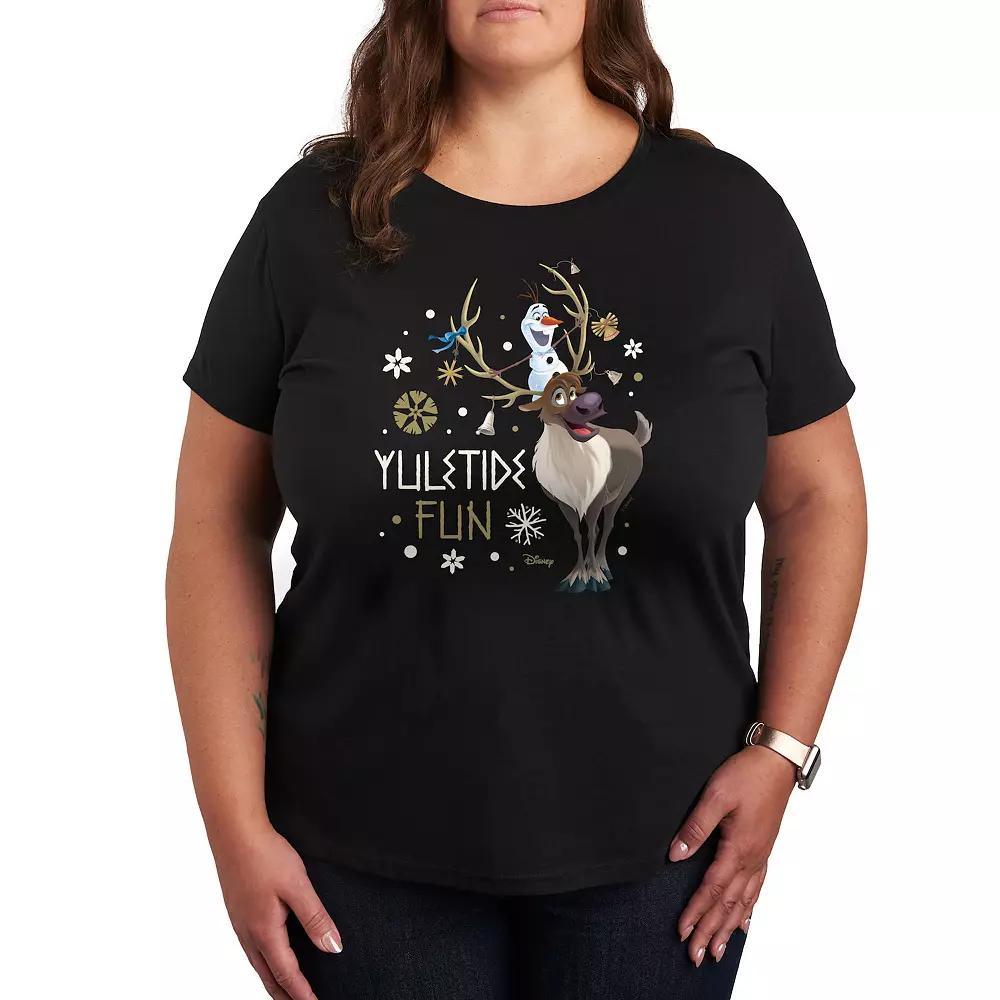 Plus Care Bears Season To Care Graphic Tee, Women's, Size: 3XL, Grey Green Product Image