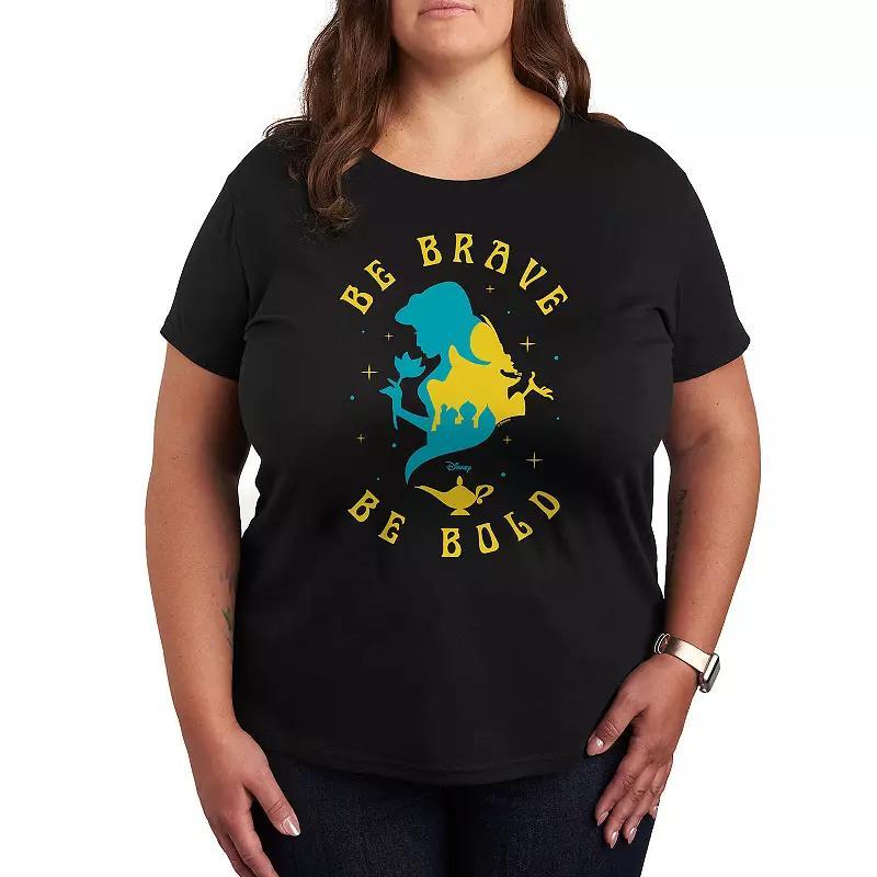 Disney Princess Jasmine Plus Be Brave Be Bold Graphic Tee, Womens Product Image