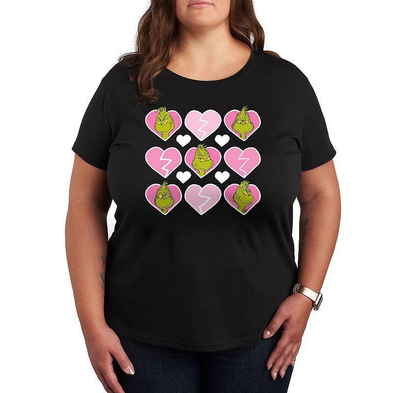 Plus Shenanigans Squad Graphic Tee, Womens Grey Blue Product Image